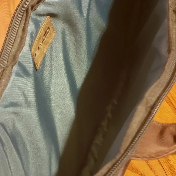 Solo Designed in New York Mens Brown Business Laptop Case. - Picture 7 of 7